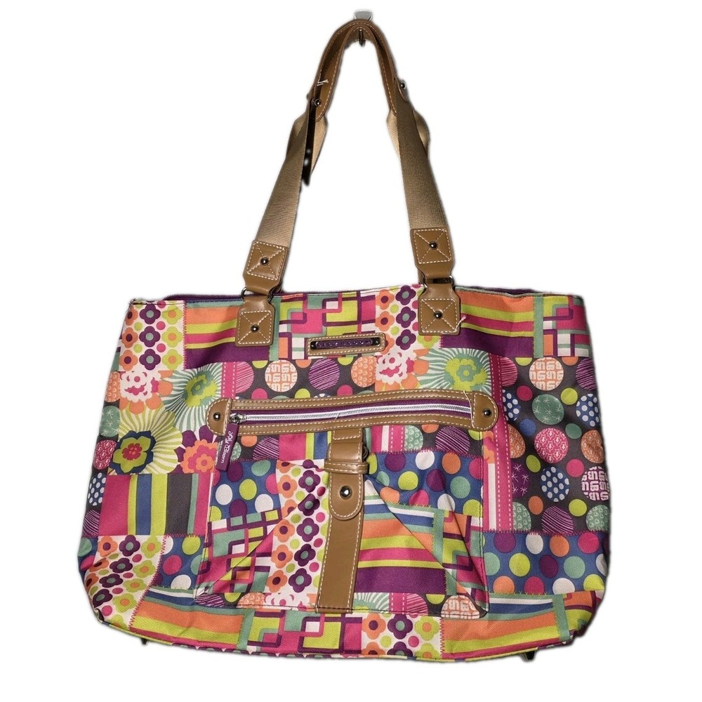 Lily Bloom Floral Multicolor Women's Tote Bag  NNT
